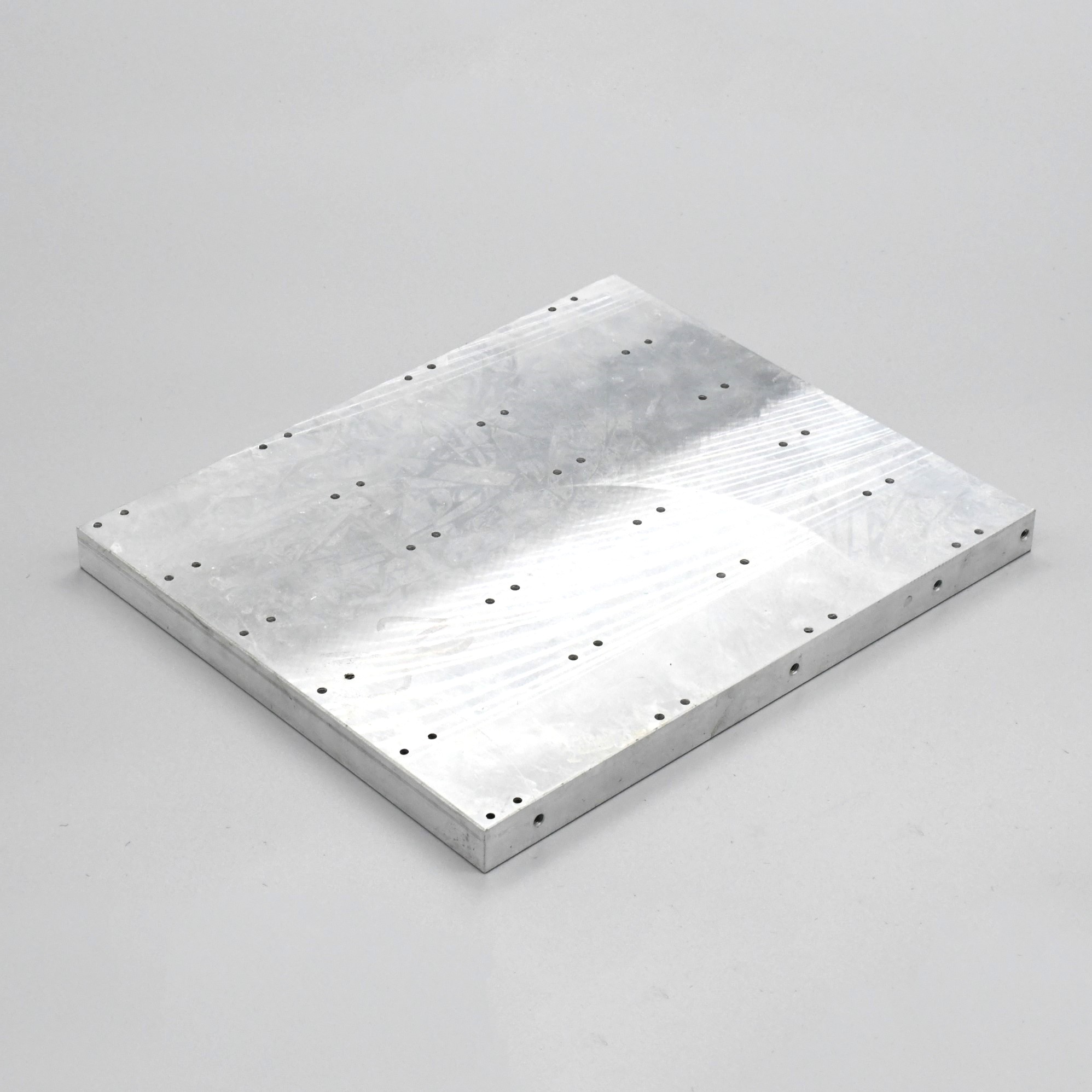 Placa fría de componentes electrónicos de aluminio