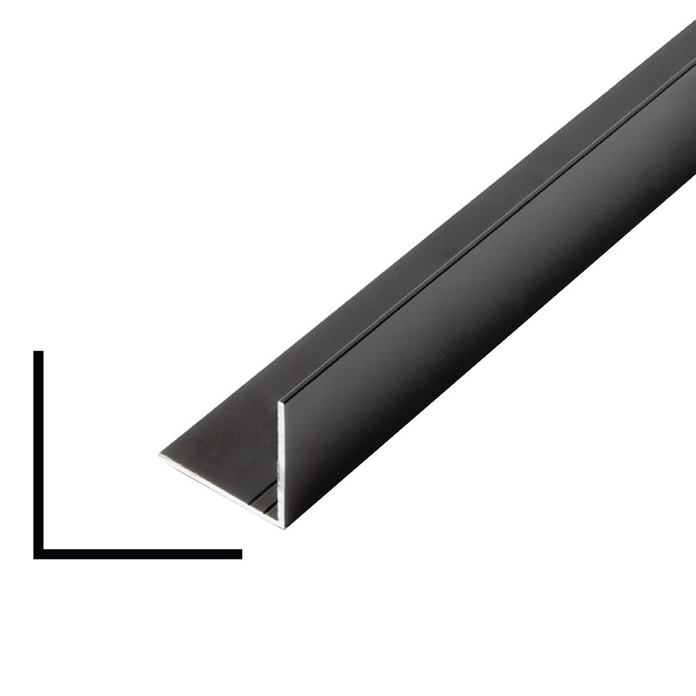 Barra angular de aluminio en forma de perfil L