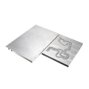 Placa de enfriamiento de aluminio para fresado CNC