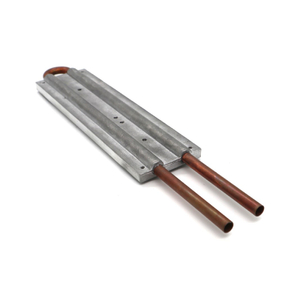 Placa de enfriamiento en frío de tubo de cobre de aleación de aluminio