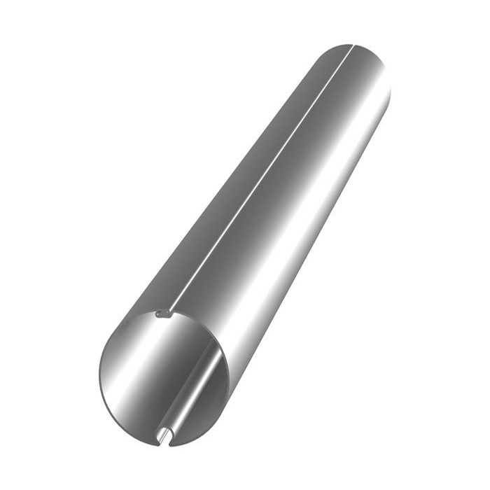 Tubo redondo de perfil de aluminio EN AW-6060-T66