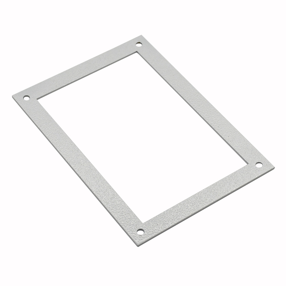 Placa de corte láser de aluminio para fabricación de metales personalizada