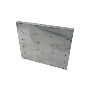 Placa de aluminio fría líquida para soldadura por fricción y agitación
