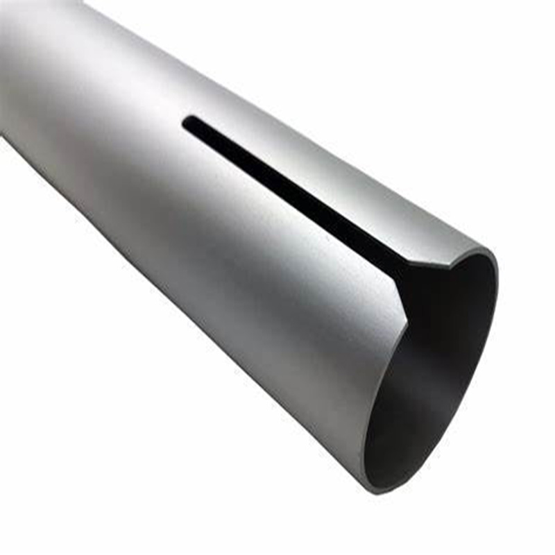Tubo de tubo de aluminio anodizado por inmersión redondo de 1 pulgada