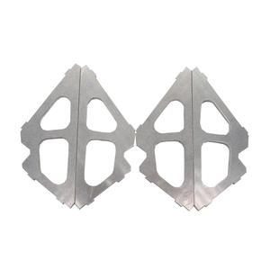 Placa de corte láser de aluminio para fabricación de metales personalizada