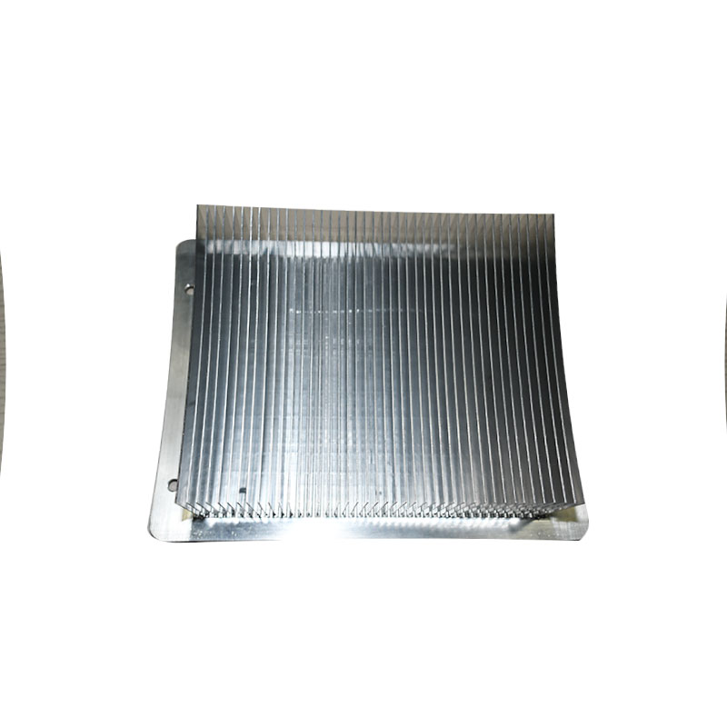 Disipador de calor de aleta extruido LED de aluminio de fresado CNC