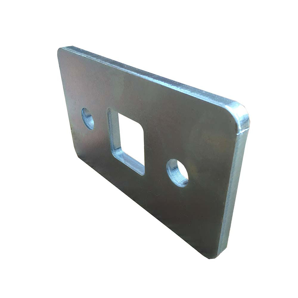 Placa de estampado de aluminio con estampado de metal personalizado