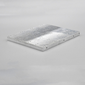Placa fría de componentes electrónicos de aluminio
