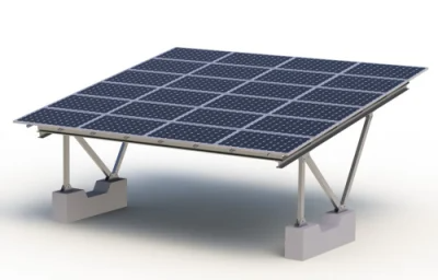 Soporte de montaje de panel solar fotovoltaico con marco de aluminio 